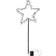 Star Trading Spiky Black Weihnachtsstern 92cm