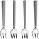 Georg Jensen Bernadotte Cake Fork 13.7cm 4pcs