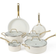 Martha Stewart Lockton Premium Enameled Linen Cookware Set with lid 10 Parts
