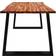 vidaXL Live Edge Pub Brown Spisebord 90x180cm