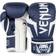 Venum Elite Boxing Gloves White/Navy Blue