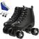 MAOWAO Outdoor High Top PU Leather Women Roller Skates