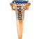 Le Vian Blueberry Ring - Rose Gold/Diamond/Blue/Brown