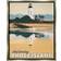 Stupell Industries Charming Rhode Island Seaside Lighthouse Beacon Luster Grey Framed Art 24x30"