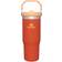 Stanley The IceFlow Flip Straw Tigerlily Travel Mug 30fl oz