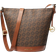 Michael Kors Townsend Medium Empire Signature Logo Messenger Bucket Bag - Brown/Luggage