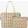 MCM Reversible Liz Visetos Shopper - Beige/Black