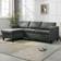 Bed Bath & Beyond Mixoy Dark Grey Sofa 77.1" 3 Seater