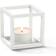 Audo Copenhagen Kubus White Candle Holder 2.8"