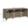 Homcom with Drawers Gray Storage Cabinet 55.2x21.8"