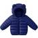 Infant Lightweight Puffer Bear Hood Coat & Pants Suit - Navy