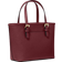 Michael Kors Jet Set Travel Extra Small Saffiano Leather Top Zip Tote Bag - Dark Cherry