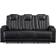 Ashley Center Point Black Sofa 83" 3 Seater