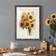 Gracie Oaks Fresh Cut Flowers I Walnut Framed Art 17x20"