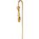 Stine A Dangling Petit Velvet Earring - Gold/Transparent