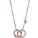 Emporio Armani Necklace - Rose Gold/Silver/Transparent