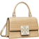 Tory Burch Bon Croc Embossed Mini Bag - Taupe