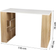 Urban Living Normal Beige Schreibtisch 60x110cm