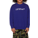 Off-White Kid's Bookish Logo Print Sweatshirt - Blue