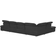 Uno Holiday Living Anthracite Sofa 386cm 4-Sitzer