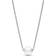 Pandora Treated Cultured Collier Necklace - Silver/Pearl/Transparent