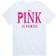 Kid's Barbie Pink Is Power Graphic T-shirt - White