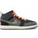 Nike Jordan 1 Mid SE Craft PS - Anthracite/Black/Bright Mandarin/Sky J Light Olive