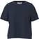 Selected Essential Boxy T-shirt - Dark Sapphire