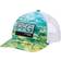 Columbia Kid's PFG Camo Snap Back Ball Cap- Gulf Stream/Deepsea Fade