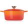 Le Creuset Volcanic Signature Cast Iron Round med lock 2.4 L 20 cm