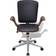 vidaXL Bent Black And Brown Office Chair 38.4"