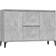 vidaXL Engineered Wood Concrete Gray Sideboard 104x70cm