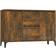 vidaXL Engineered Wood Smoked Oak Sideboard 104x70cm