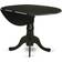 East West Furniture Dublin Black Dining Set 42" 5