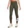 Nike Sportswear Classics Women's High Waist Print Leggings - Cargo Khaki/White