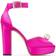 Jimmy Choo Socorie 120mm - Fuchsia/White