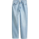 H&M Slim Straight High Ankle Jeans - Light Denim Blue