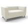 ModernMoments Moffitt Old White Sofa 142cm Zweisitzer