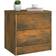 vidaXL 815405 Smoked Oak Nachttisch 30x40cm