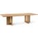 Menu Androgyne Neutral Oak Dining Table 43.3x110.2"