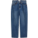 H&M Slim Straight High Ankle Jeans - Denim Blue