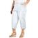 Style & Co Women's Cargo Capri Pants - White