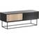 Woud Virka Black/Oak Fernsehschrank 120x47cm