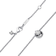 Pandora Sparkling Round Halo Pendant Collier Necklace - Silver/Transparent