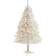 Nearly Natural Pre-Lit Artificial White Christmas Tree 60"