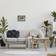 Stupell Industries Shaggy Cattle Resting Living Room Couch White/Green/Gray Framed Art 14x11"