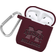 Mississippi State Bulldogs Debossed Silicone AirPods Case Cover