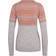 Varg W Blanktjärn Merino Wool Jersey - Winter Grey/Orange/Rose