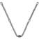 Gucci Interlocking G Logo Pendant Necklace - Silver/Black