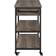 Yaheetech 3-Tier Rolling Taupe Wood Trolley Table 20x40"